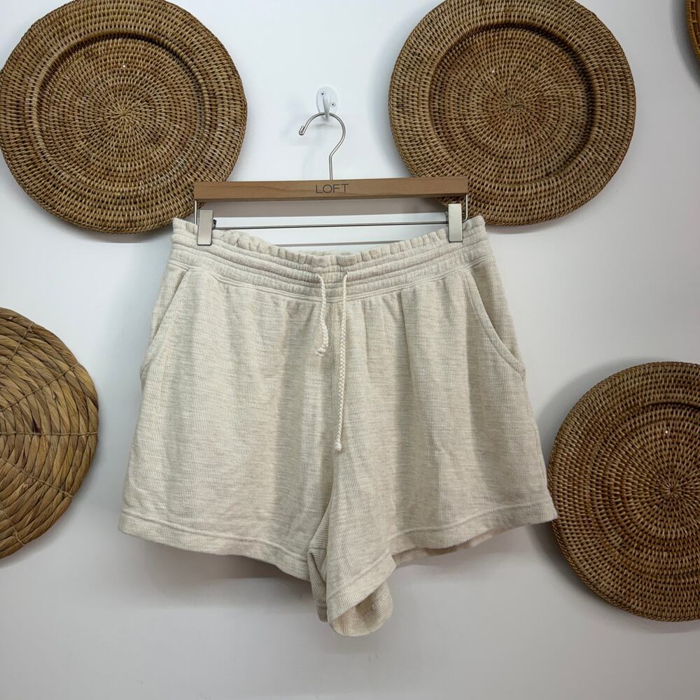 Aerie Neutral Pull On Shorts Large